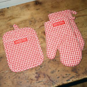 Oven Mitts & Potholder Set